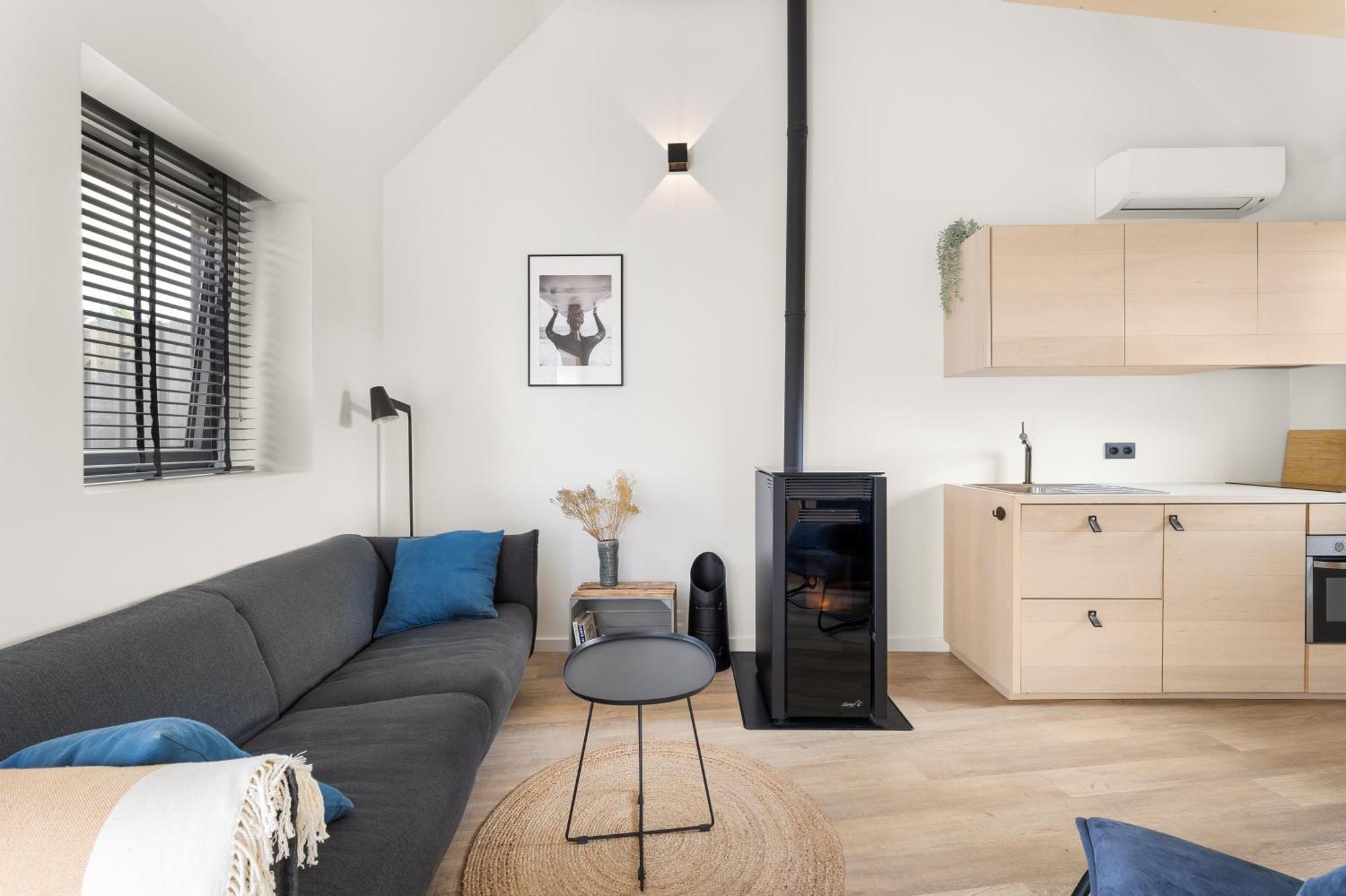 Romantisch Huisje Met Houtkachel & Airco Op 2,5Km Van Zee グルーデ エクステリア 写真