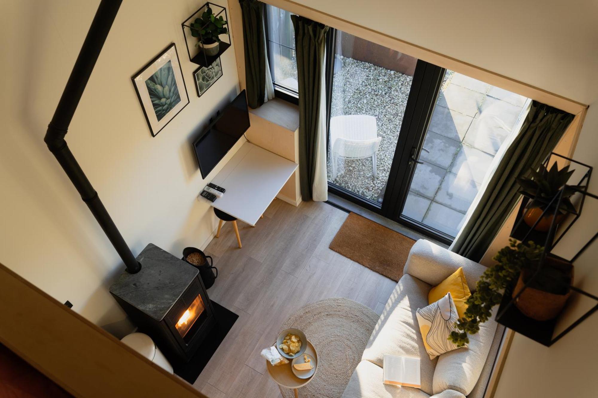 Romantisch Huisje Met Houtkachel & Airco Op 2,5Km Van Zee グルーデ エクステリア 写真