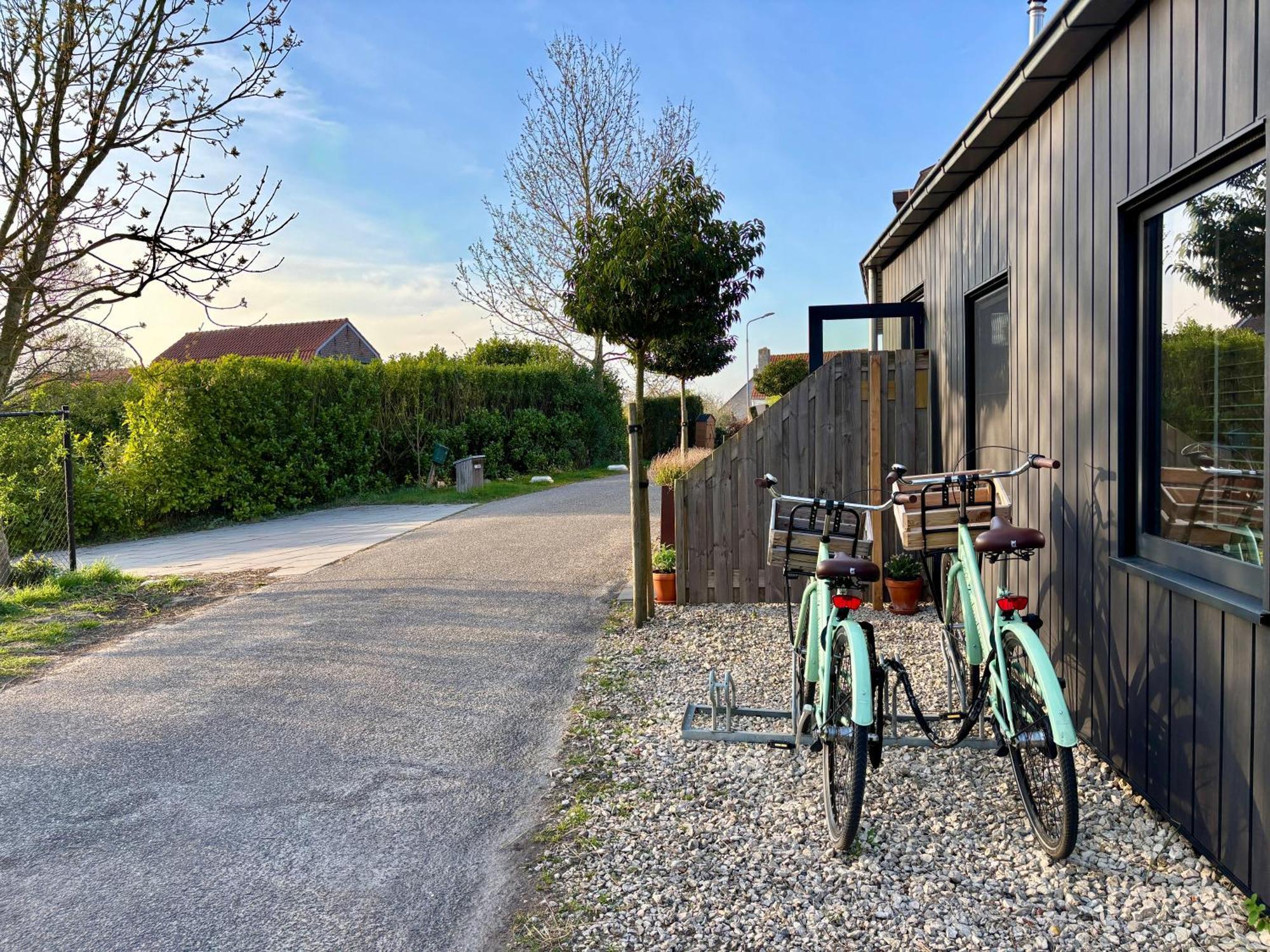 Romantisch Huisje Met Houtkachel & Airco Op 2,5Km Van Zee グルーデ エクステリア 写真